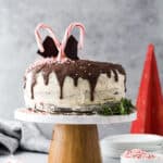 亚博高尔夫球巧克力蛋糕，巧克力蛋糕和奶油蛋糕的奶油蛋糕